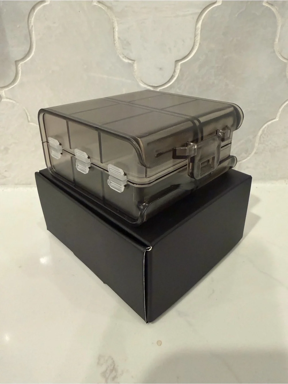 Double-Layer Pill Organizer | Portable Travel Storage Case
